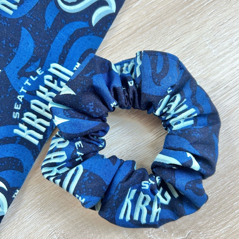 Seattle Kraken Scrunchie